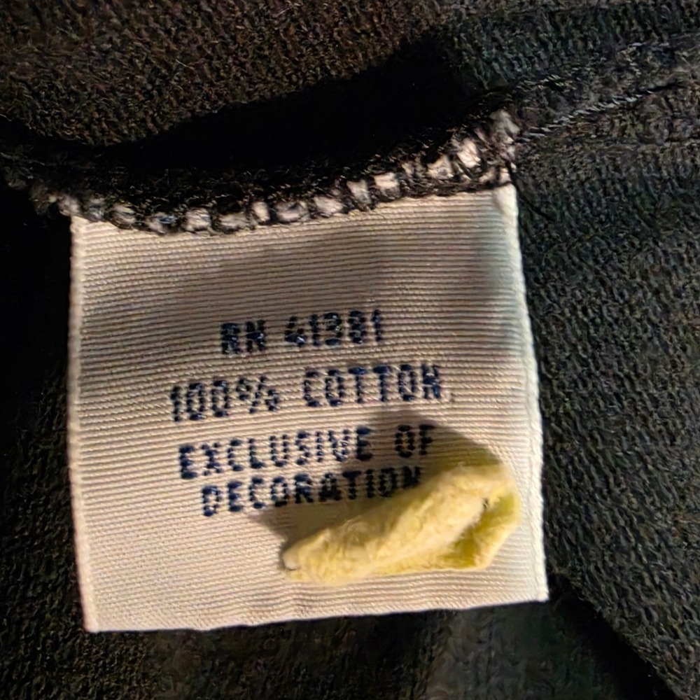 VTG Polo Ralph Lauren Mens Blackwatch Big Pony Crest Polo Shirt Black Med #3 - Picture 8 of 9